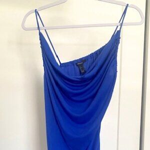 Sky blue ruched midi dress - Forever 21 - New with tags